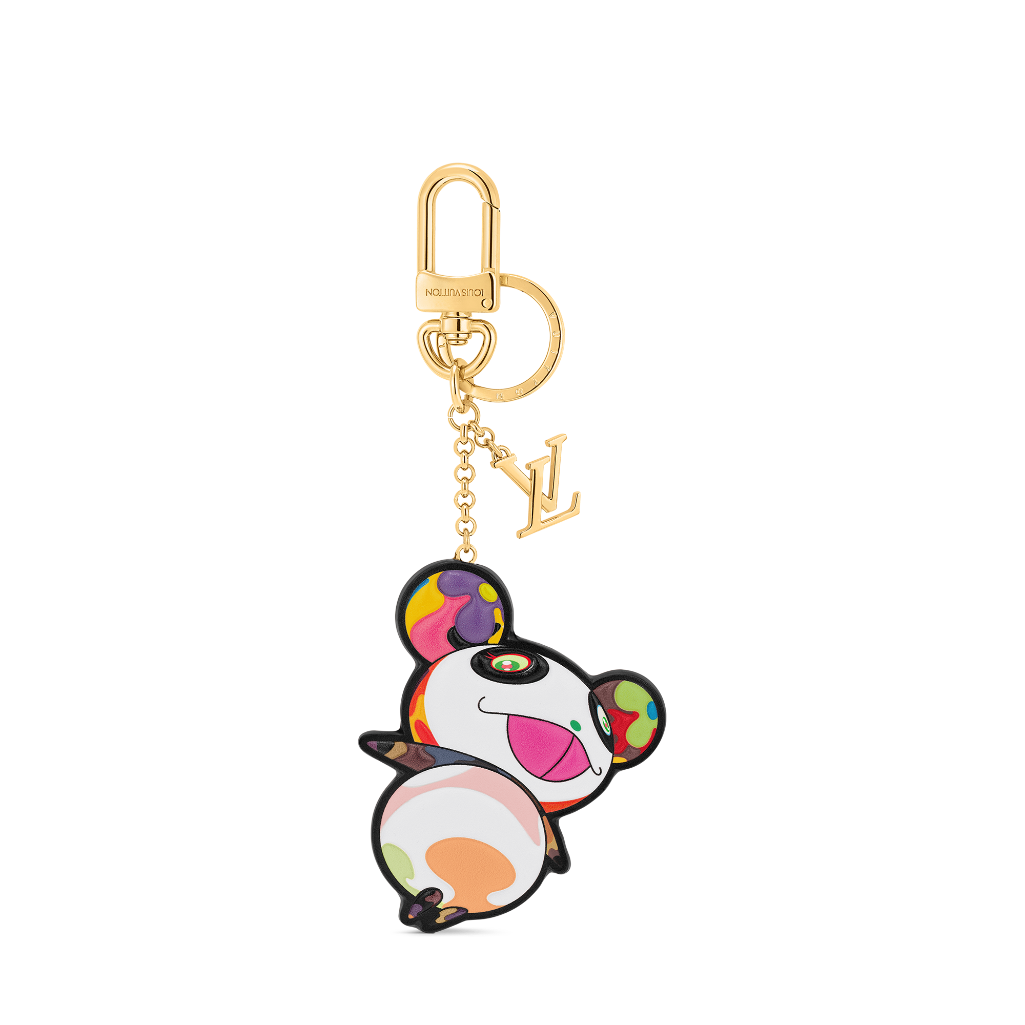 LV x TM Superflat Panda Key Holder . - Luxury Accessories - M02467